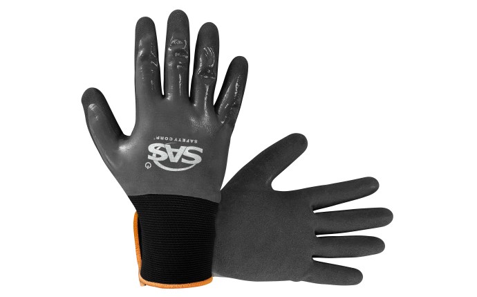 SAS Safety Group | Double Dip Sandy Nitrile Coated Palm Gloves
